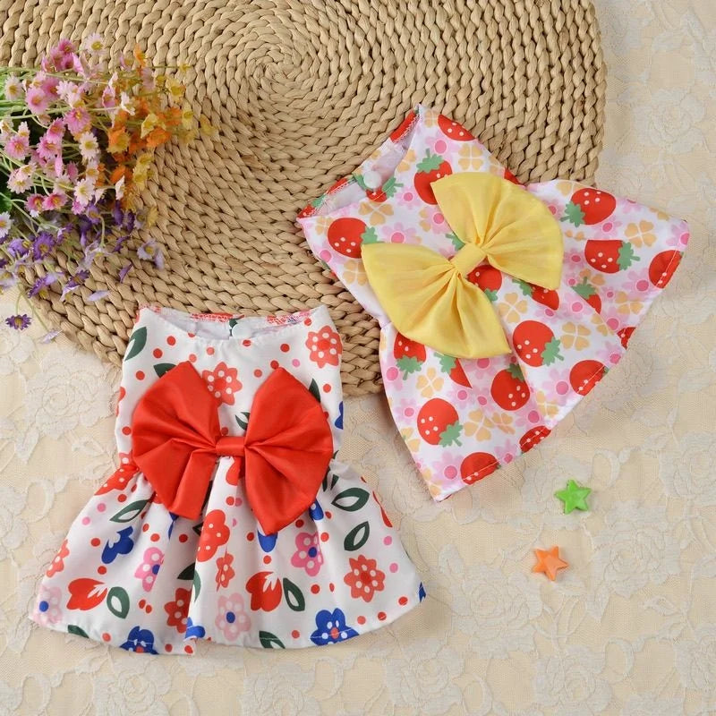 Summer Dog/Cat Princess Party Dress