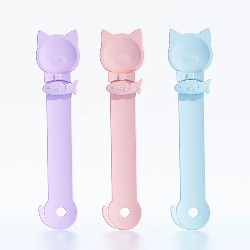 Cat Strip Feeder Spoon; 3 pc Set