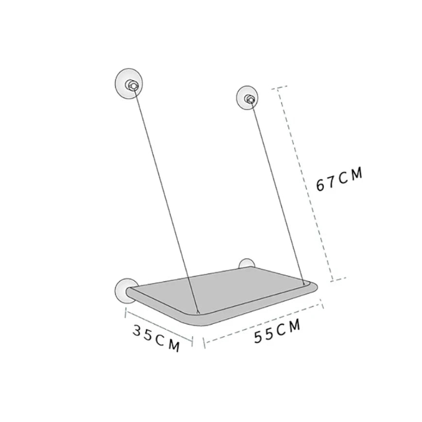 Sunny Window Seat Hammock for Cats