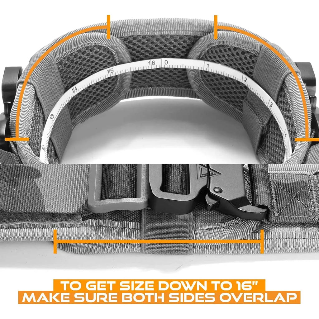Military-Grade Tactical Dog Collar with Handle