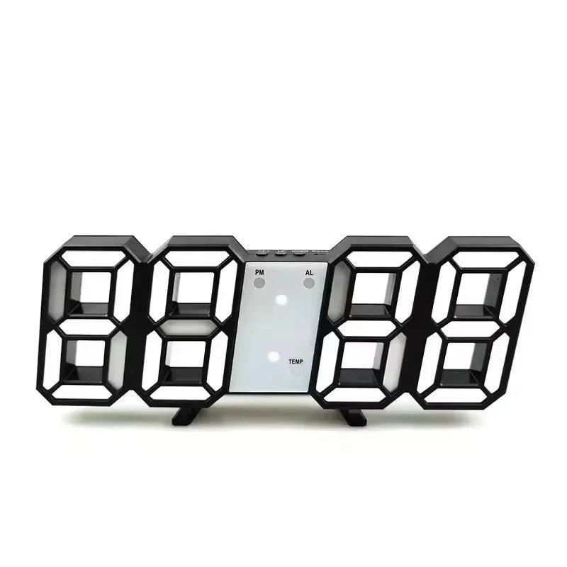 Digital LED Alarm Clock: Bedroom, Office, Desk