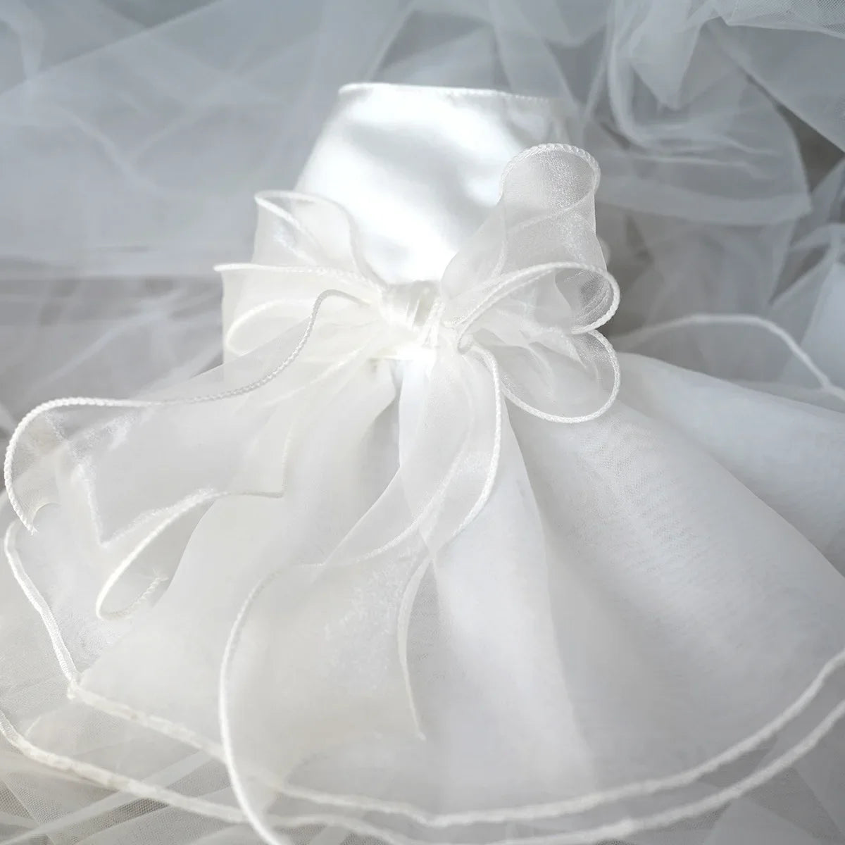 Luxury Cat/Dog Wedding Princess Dress