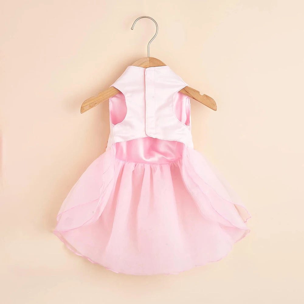Luxury Cat/Dog Wedding Princess Dress