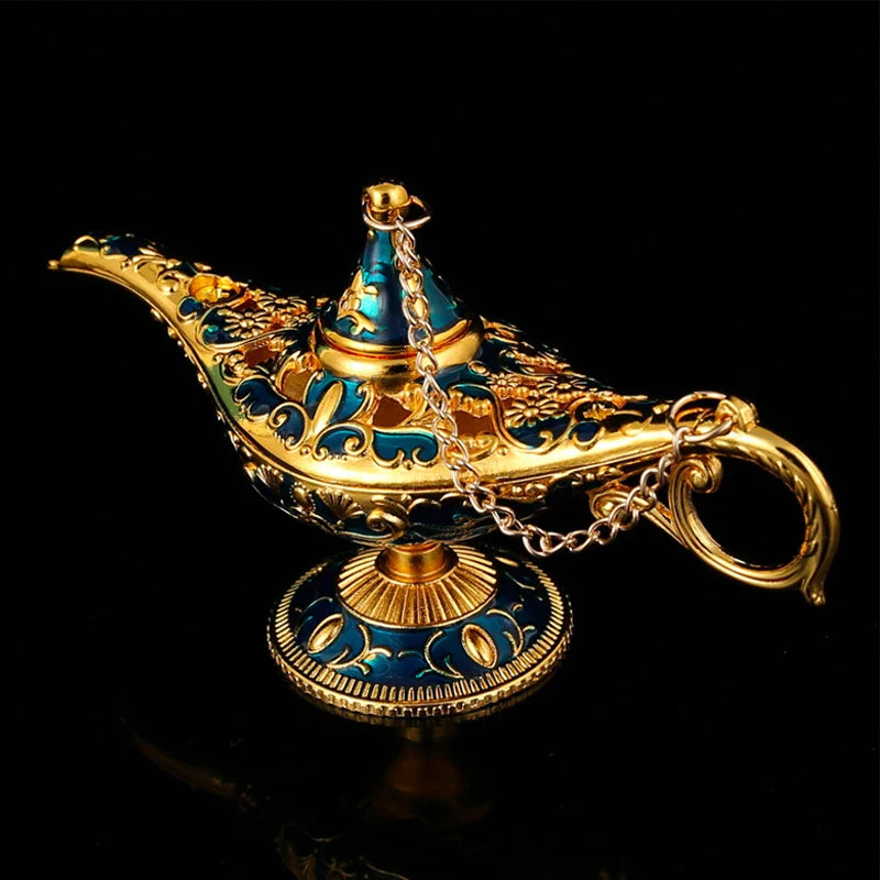 Exotic Aladdin Lamp, Unique Handcrafted Design