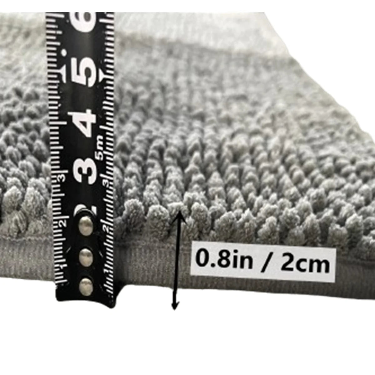 Doggy Entrance Dense Chenille Mat; 2 Colors