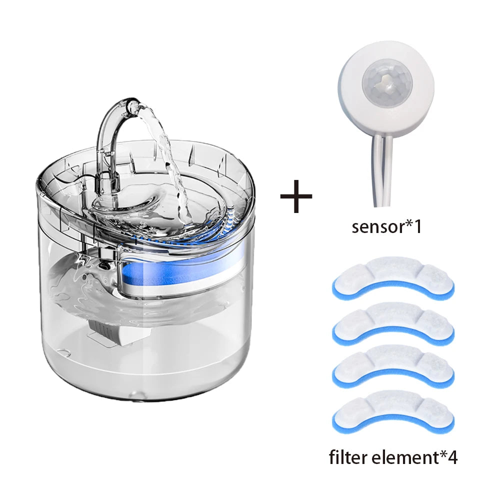 Cat Automatic Sensor Water Feeder + Filters