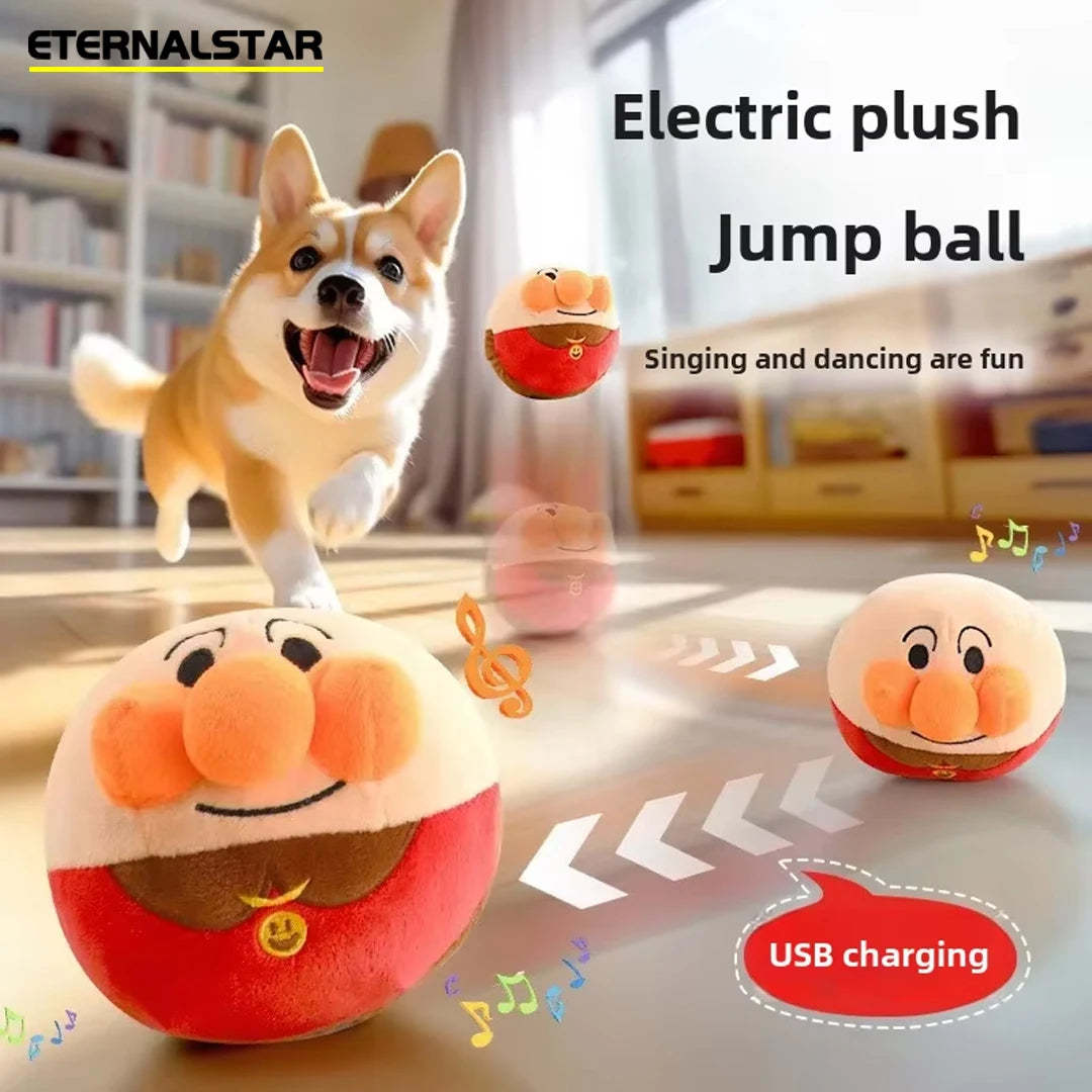 Adorable Plush Interactive Dog Toy