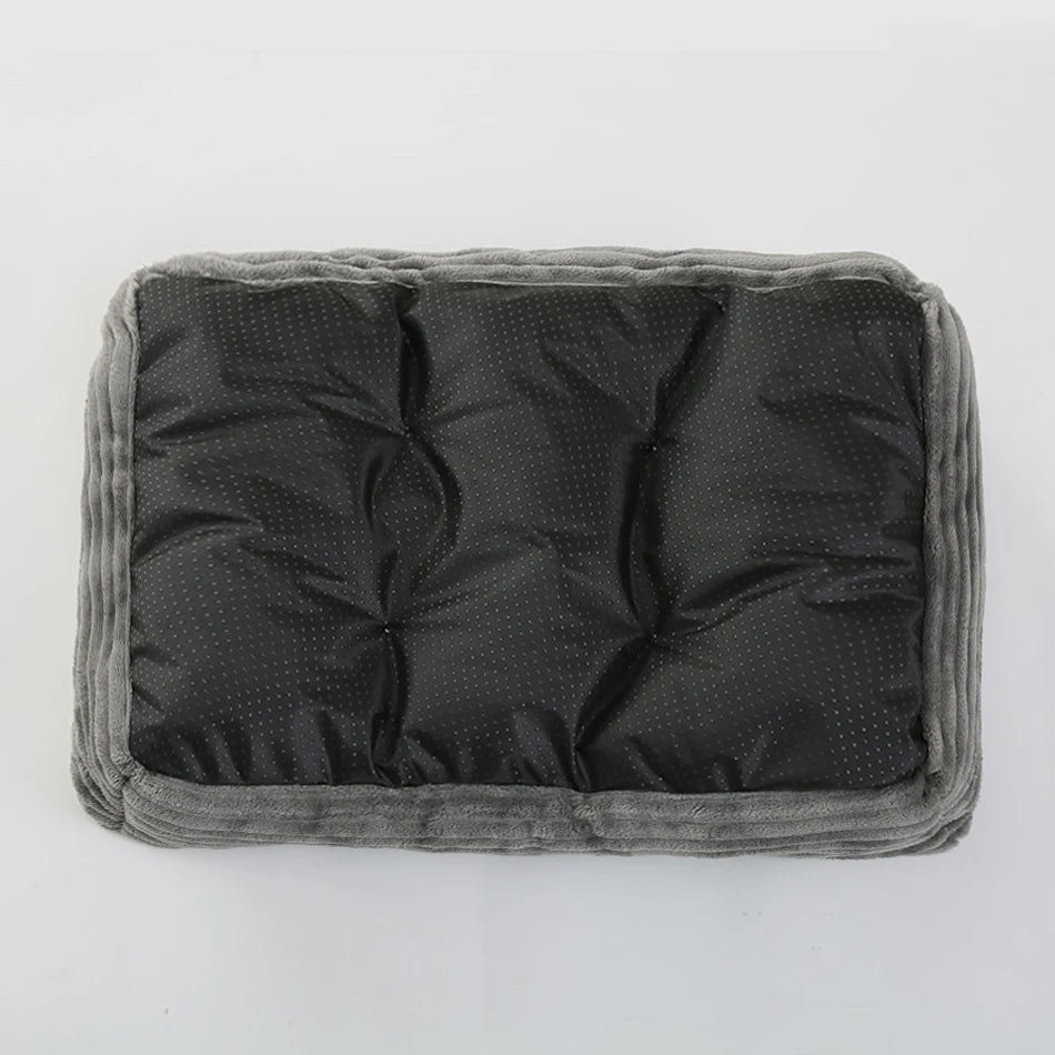 Pet Square Plush Calming Dog Bed