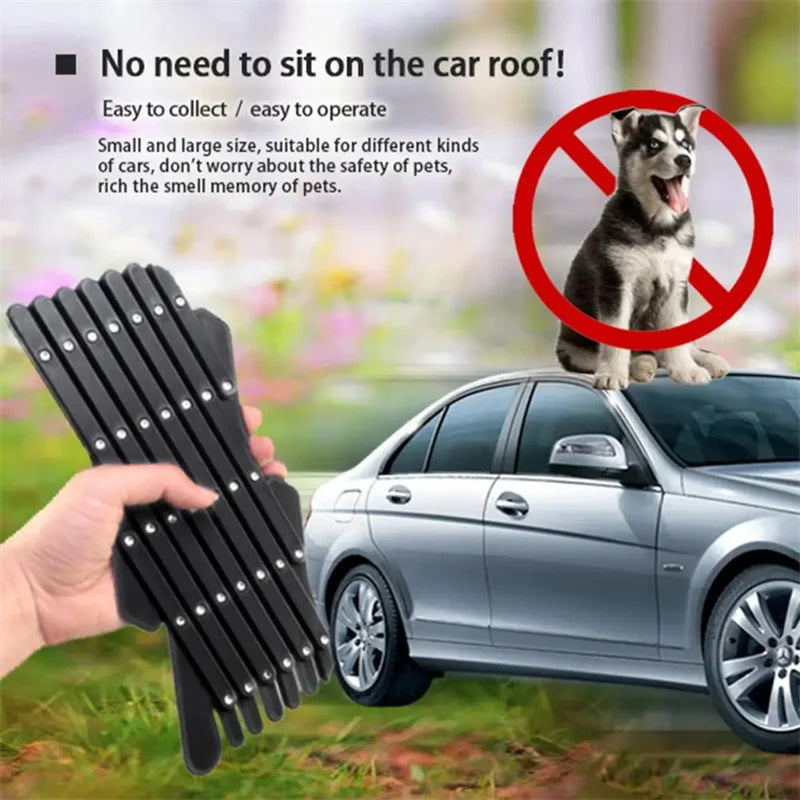 Car Window Expandable Safety Fence for Pets