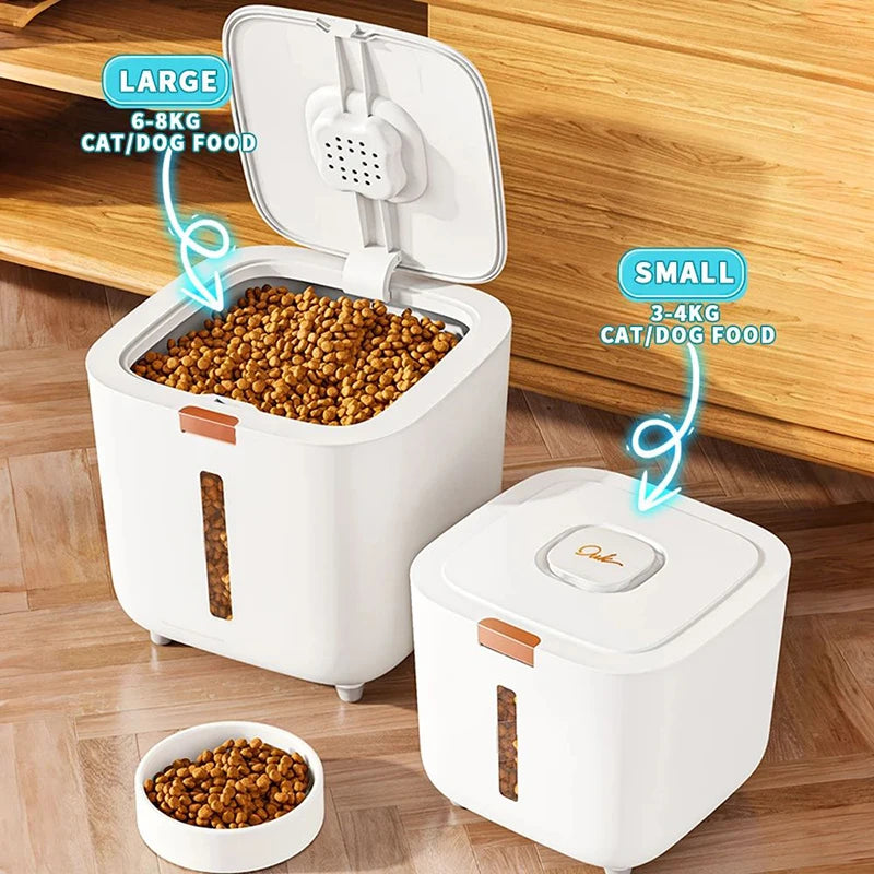 Pet Food Storage Container; Moisture-Proof