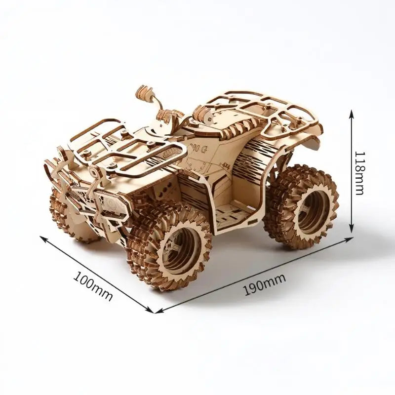 3D Puzzle Model Kit Motorcycle Dune Buggy