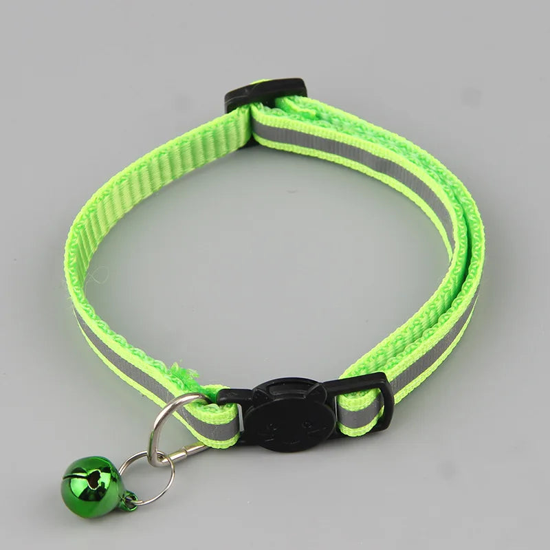 Reflective Cat Bell Collars, Adjustable