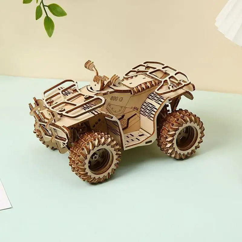 3D Puzzle Model Kit Motorcycle Dune Buggy