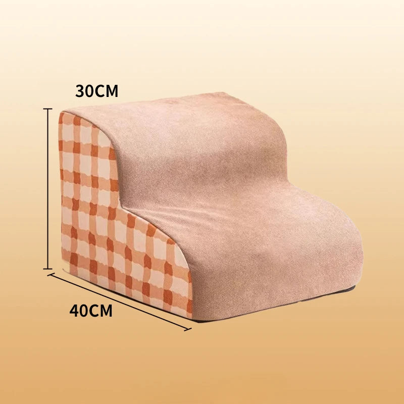 2/3 Step Dog Stairs, Ramp, Washable Cover