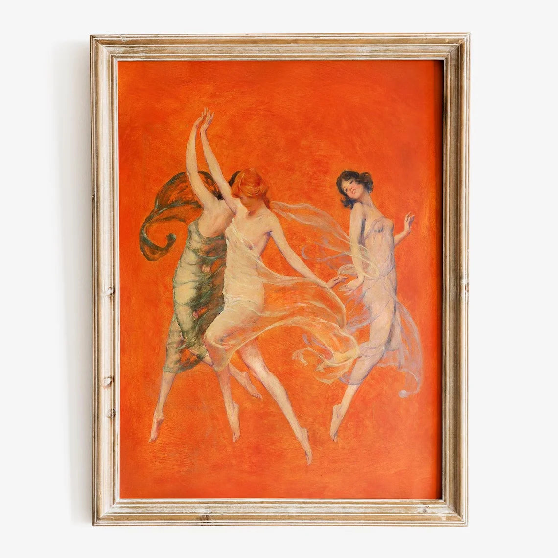 Dance of Three Muses Art Print, Museum Quality