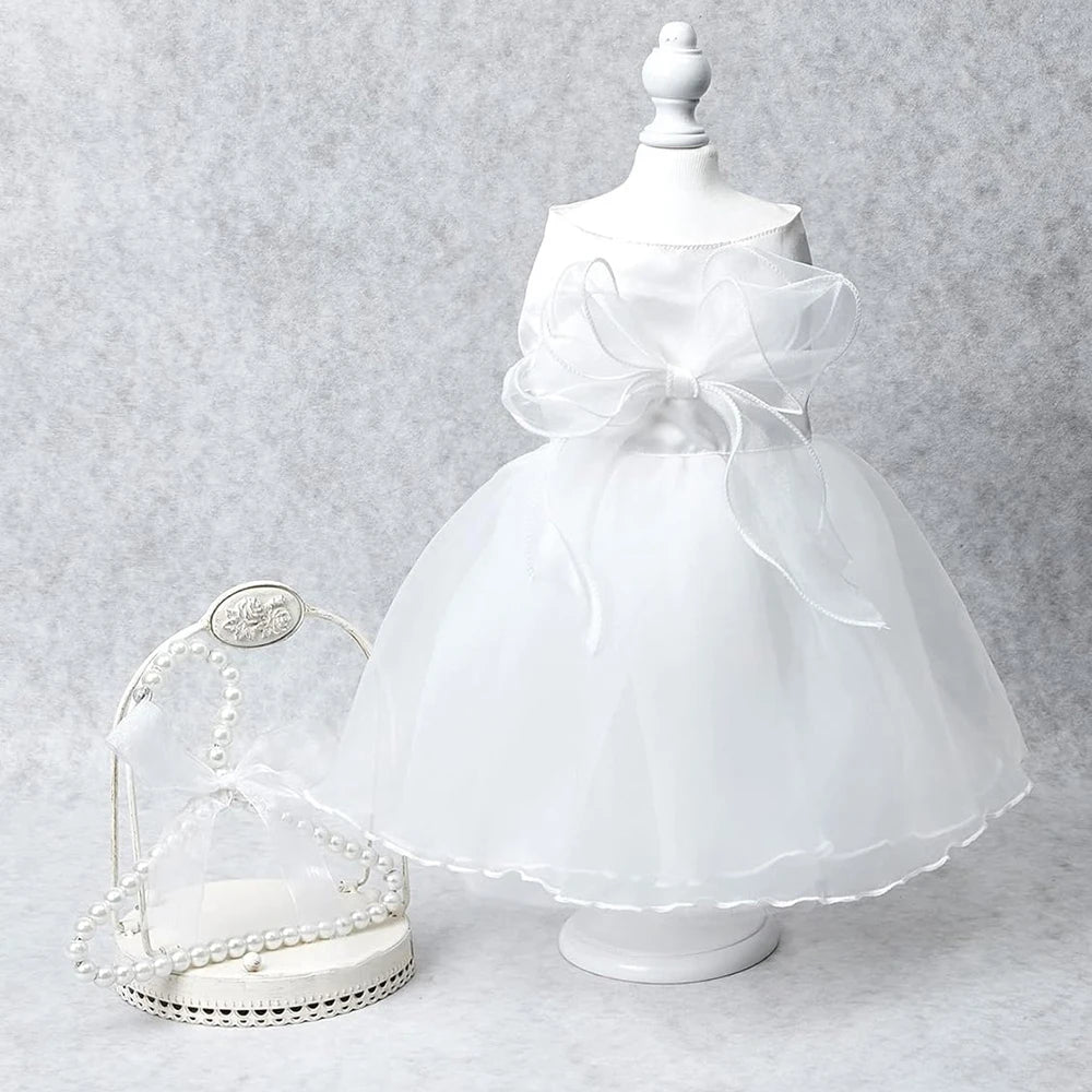 Luxury Cat/Dog Wedding Princess Dress