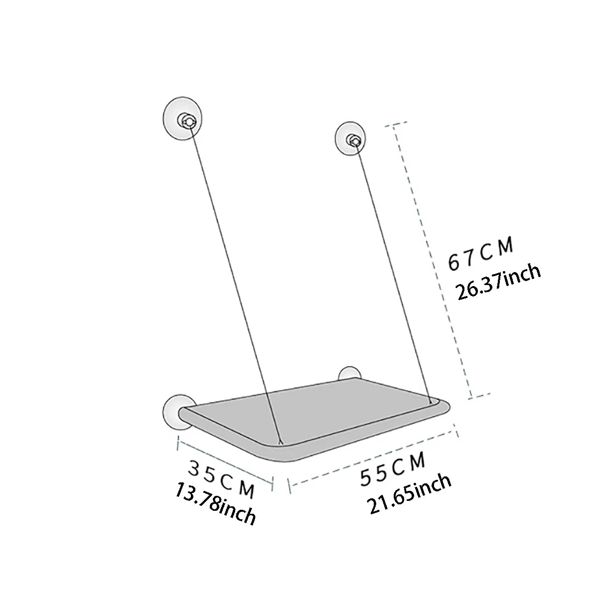 Window Seat Cat Bed; Aerial Hanging Hammock