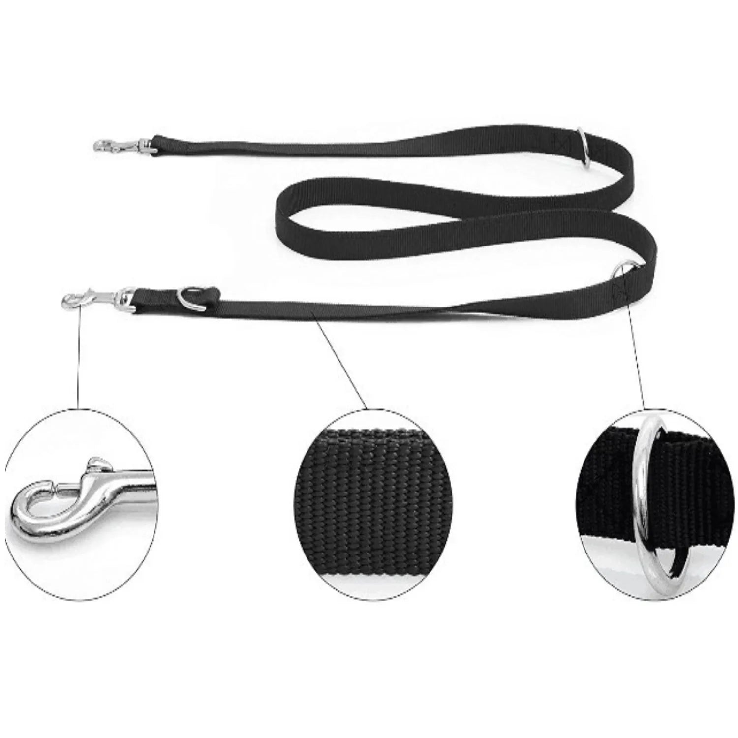Adjustable Dog Leash for Walks, Training, Control