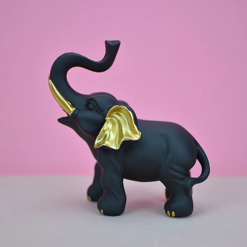 Handmade Ornamental Elephant Figurine; Brings Good Luck