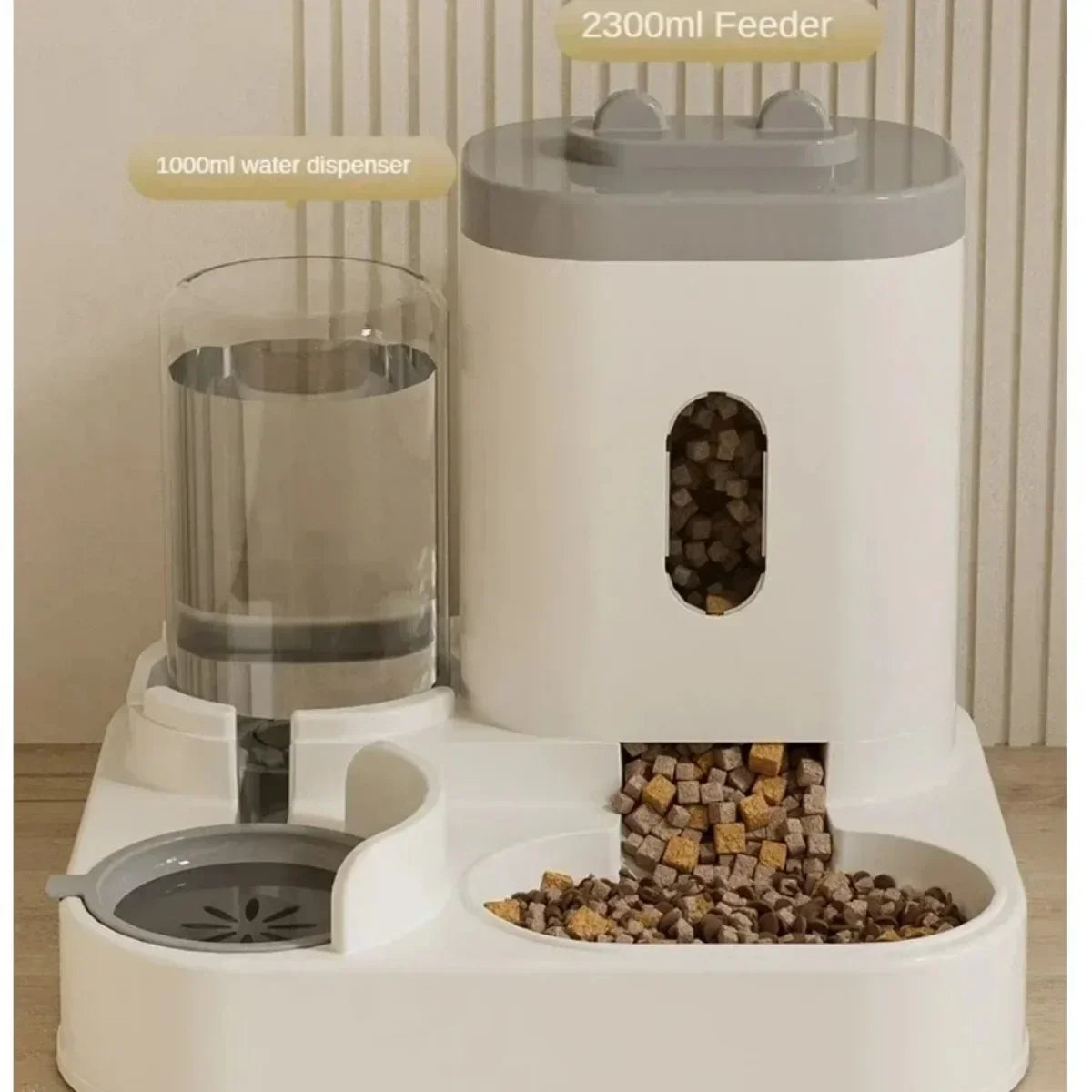 Automatic Dog Feeder: Food & Water Fountain