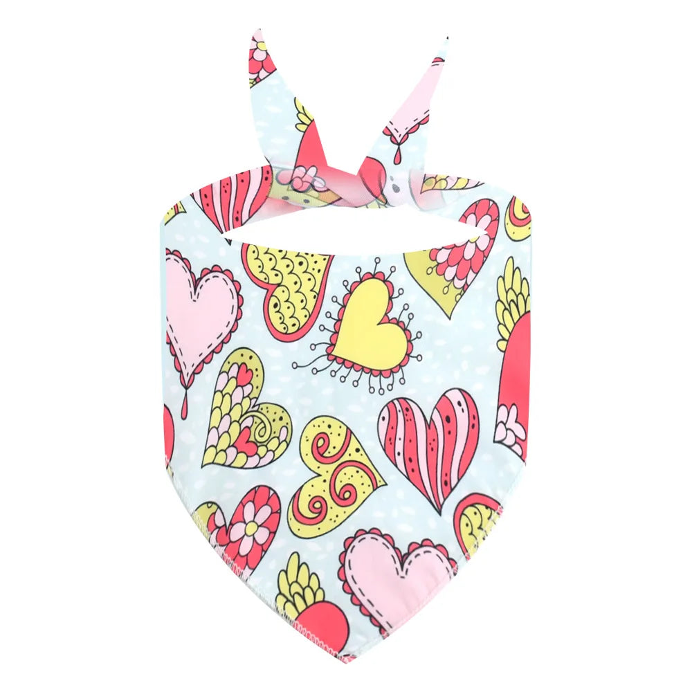 30pcs Pet Bandana Assorted Holiday Prints