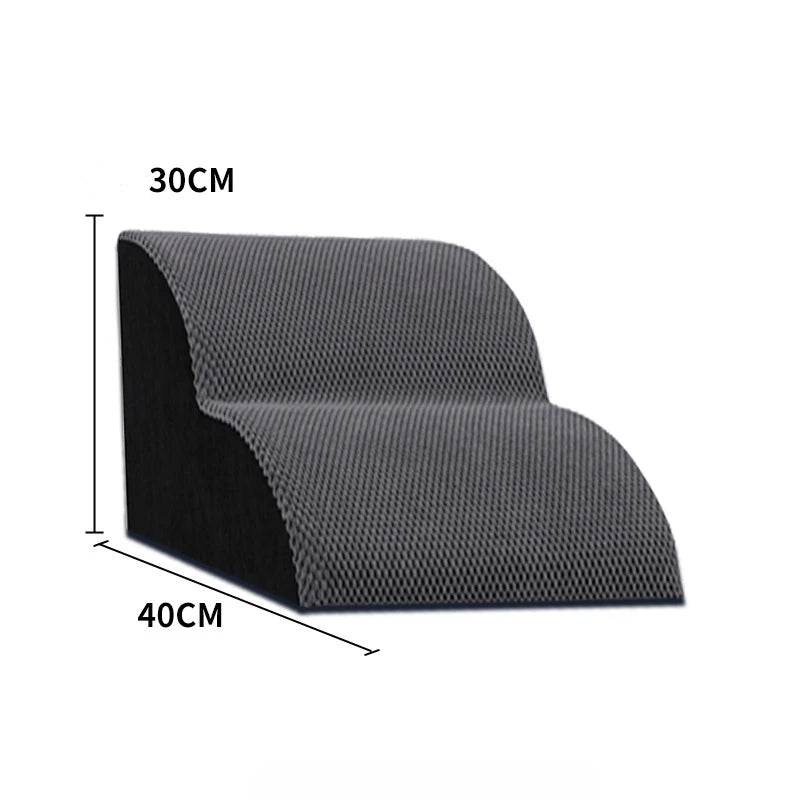 2/3 Step Dog Stairs, Ramp, Washable Cover