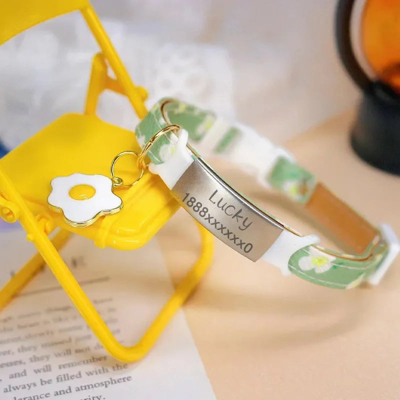 Personalized Adjustable Kitten Safety Collar