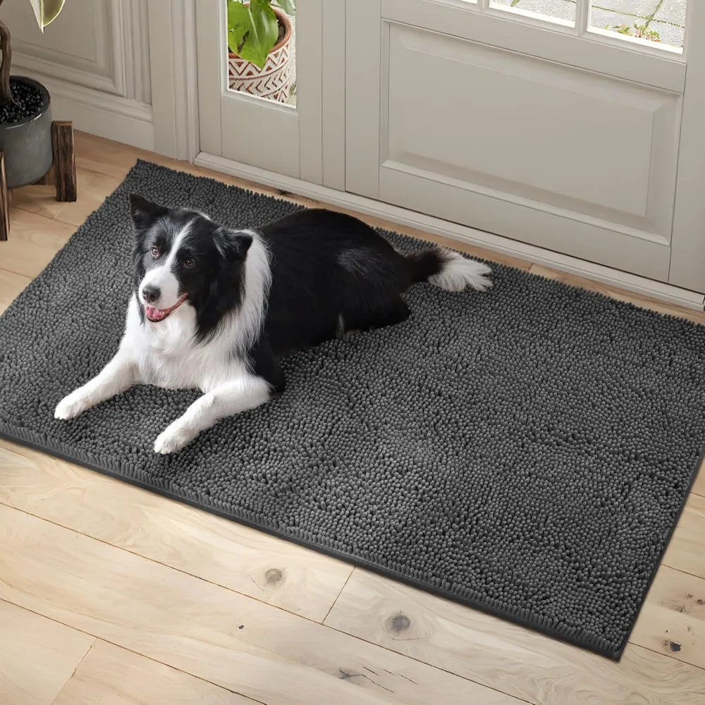 Premium Dirty Paws Indoor Mat for Pets & People
