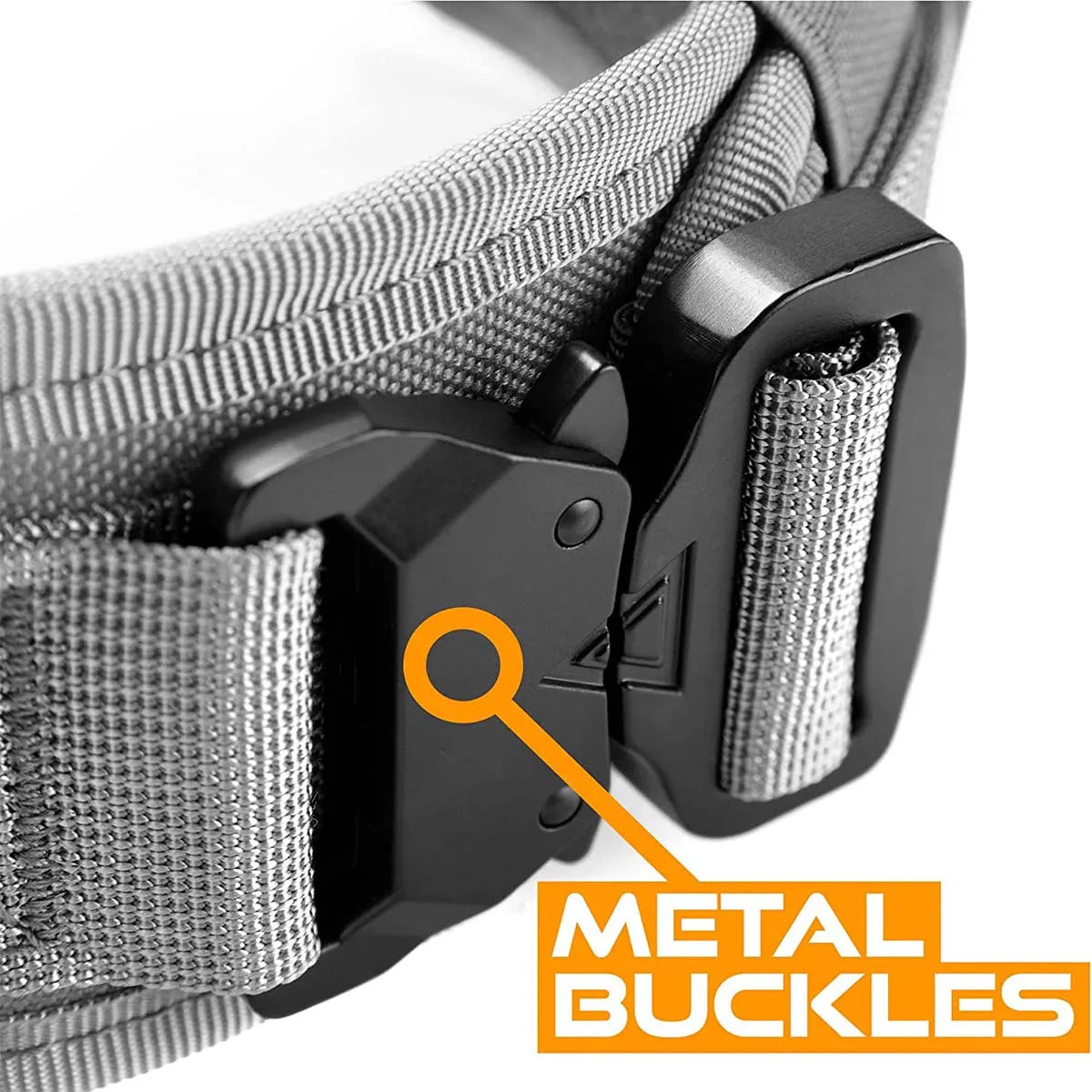 Military-Grade Tactical Dog Collar with Handle