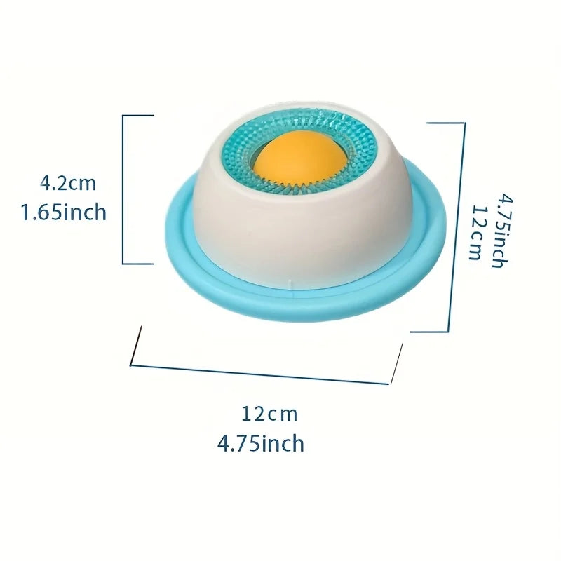 Licking Plate Slow Feeder; Interactive Snack Bowl