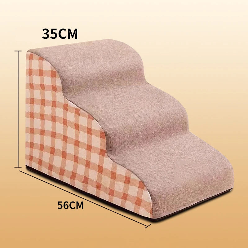 2/3 Step Dog Stairs, Ramp, Washable Cover