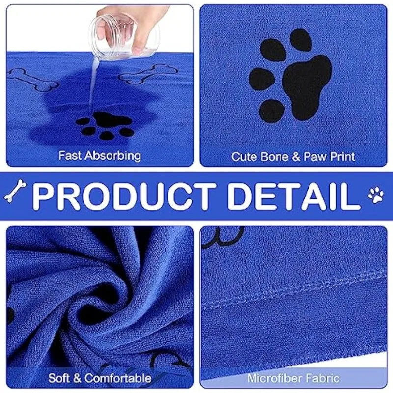 1 pc. Quick-Drying, Super Absorbent Microfiber Towel