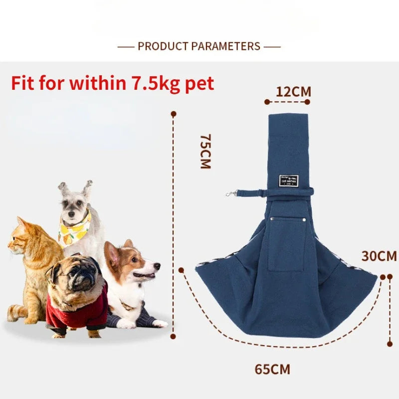 Crossbody Shoulder Bag Carrying Sling for Dogs