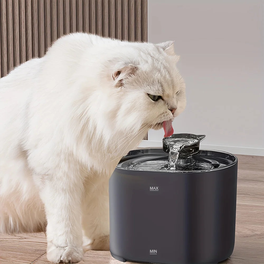 2.2L Pet Water Fountain; Fresh Filtered Water