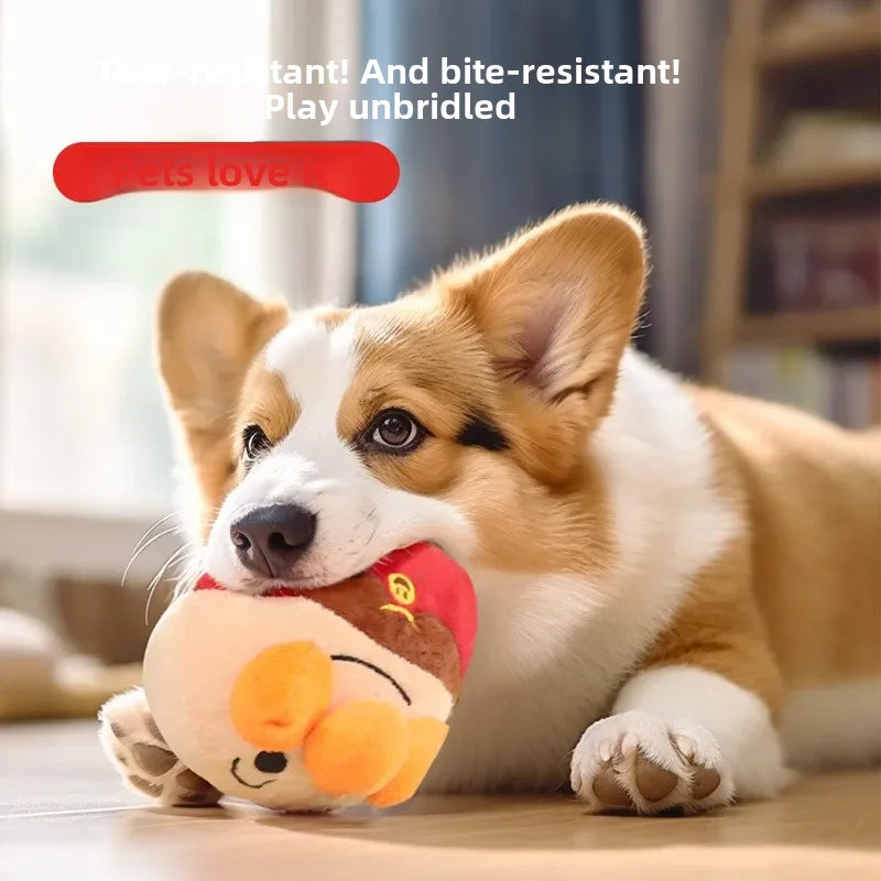 Adorable Plush Interactive Dog Toy