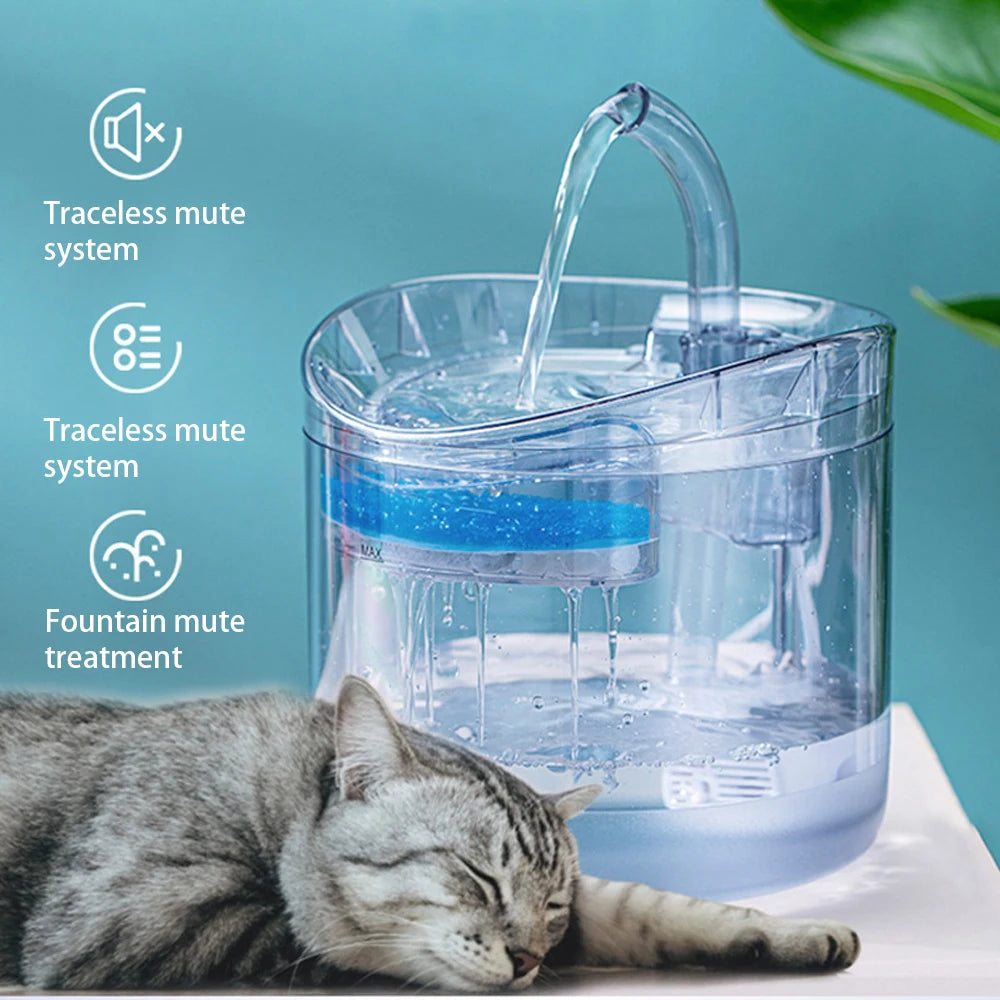 Cat Automatic Sensor Water Feeder + Filters