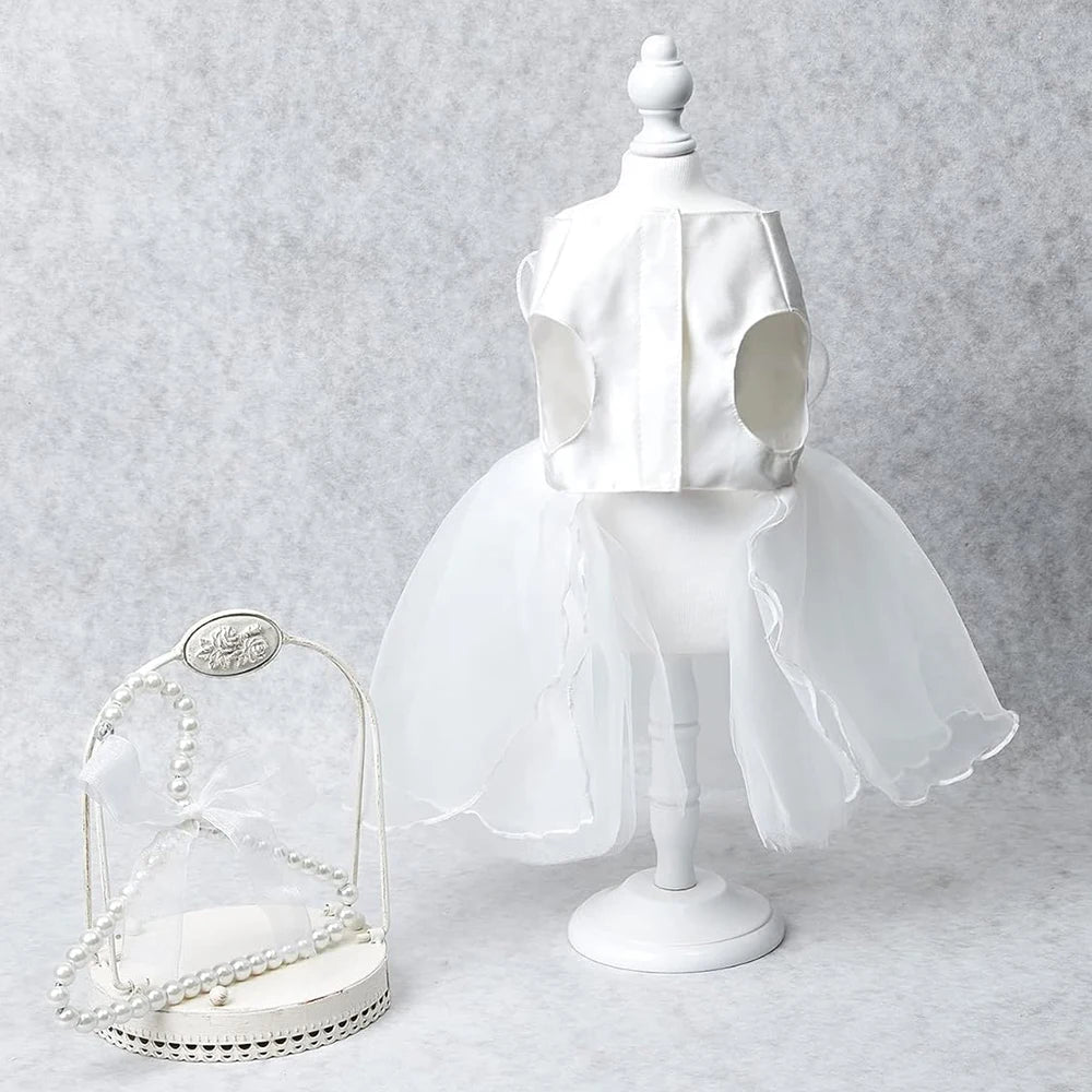 Luxury Cat/Dog Wedding Princess Dress