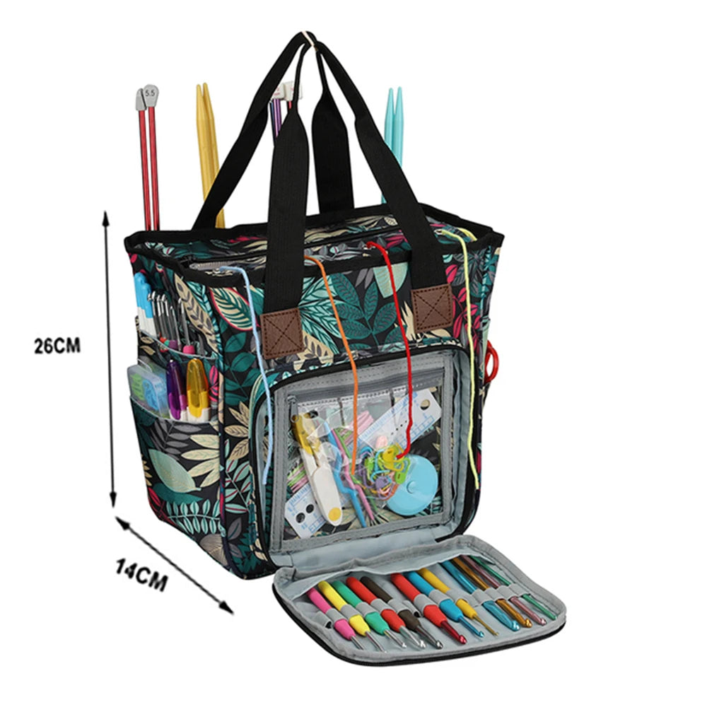 Knitting, Crochet, Sewing, Crafts Assorted Storage Bags