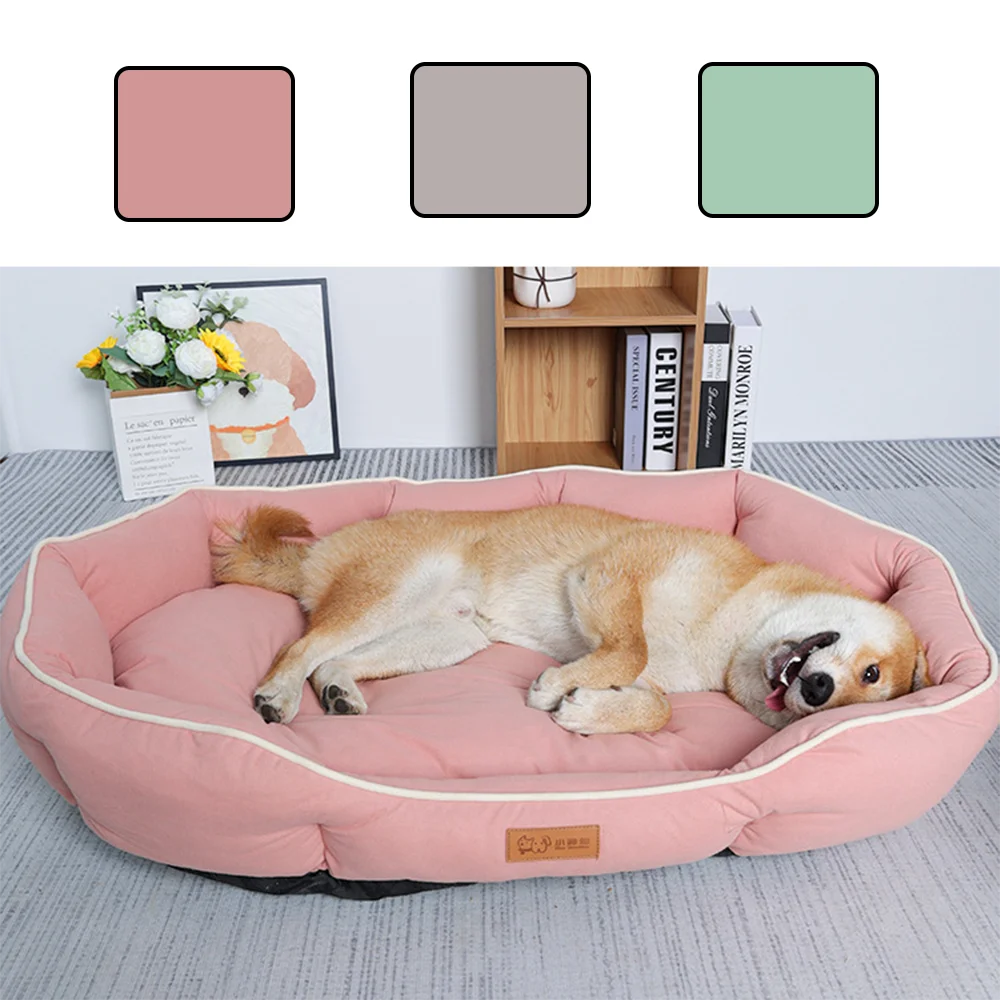 Pet Sleeping Sofa Large Plush Dog Bed