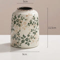 Handmade Bohemian Art Ice Crackle Ceramic Vases