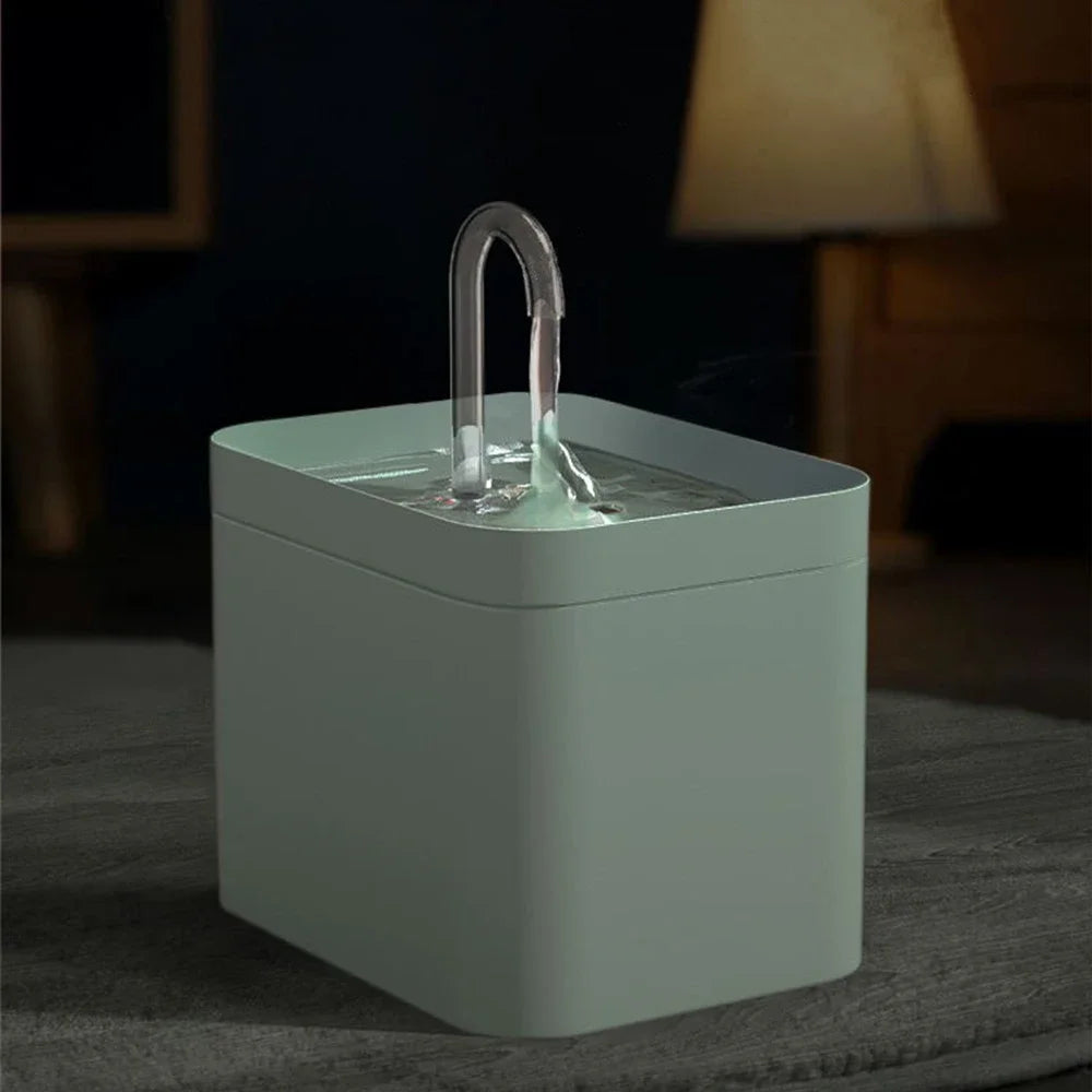 Ultra-Quiet Pet Water Fountain Auto Filter USB Electric