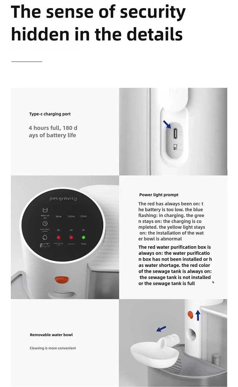 Automatic Water Dispenser for Cats & Dogs
