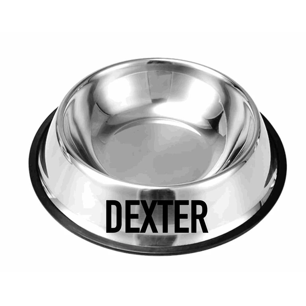 Personalized Pet Water & Food Bowl