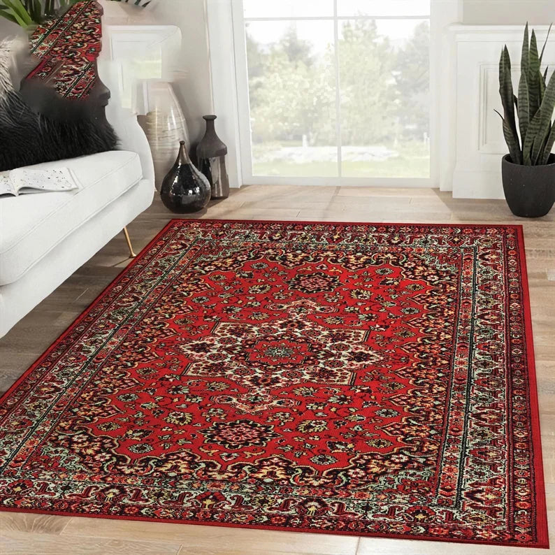 Ornate Persian Style Rugs; 7 Styles, 4 Sizes