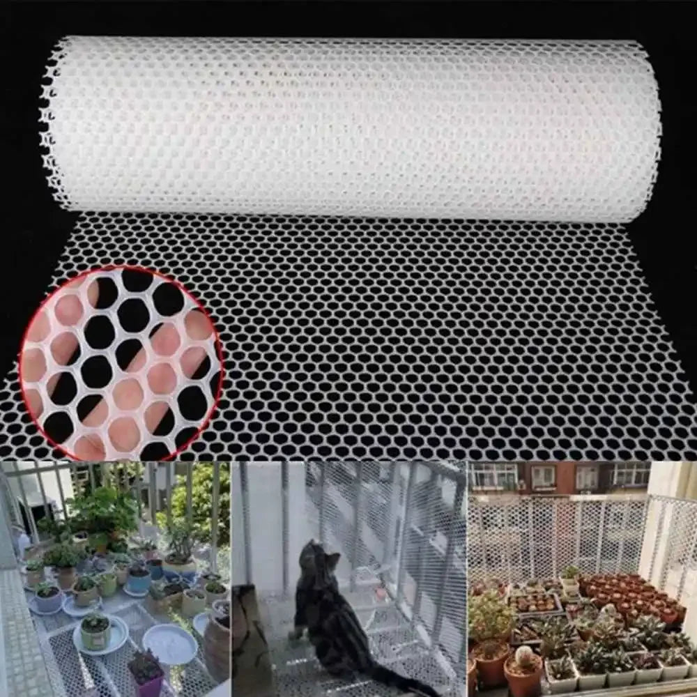 Anti-Fall Pet Safety Net for Balcony Railing