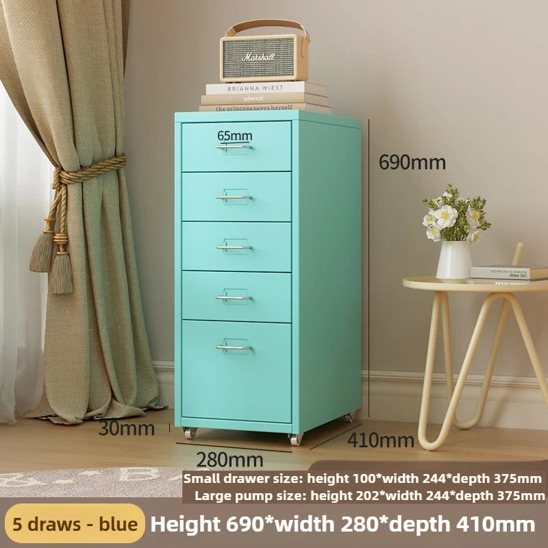 Versatile Storage Cabinet; 3, 5, 6 Drawers; 4 Colors