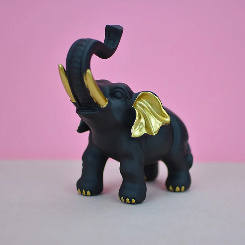 Handmade Ornamental Elephant Figurine; Brings Good Luck