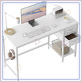Desk with Reversible Design for Home Study or Gaming