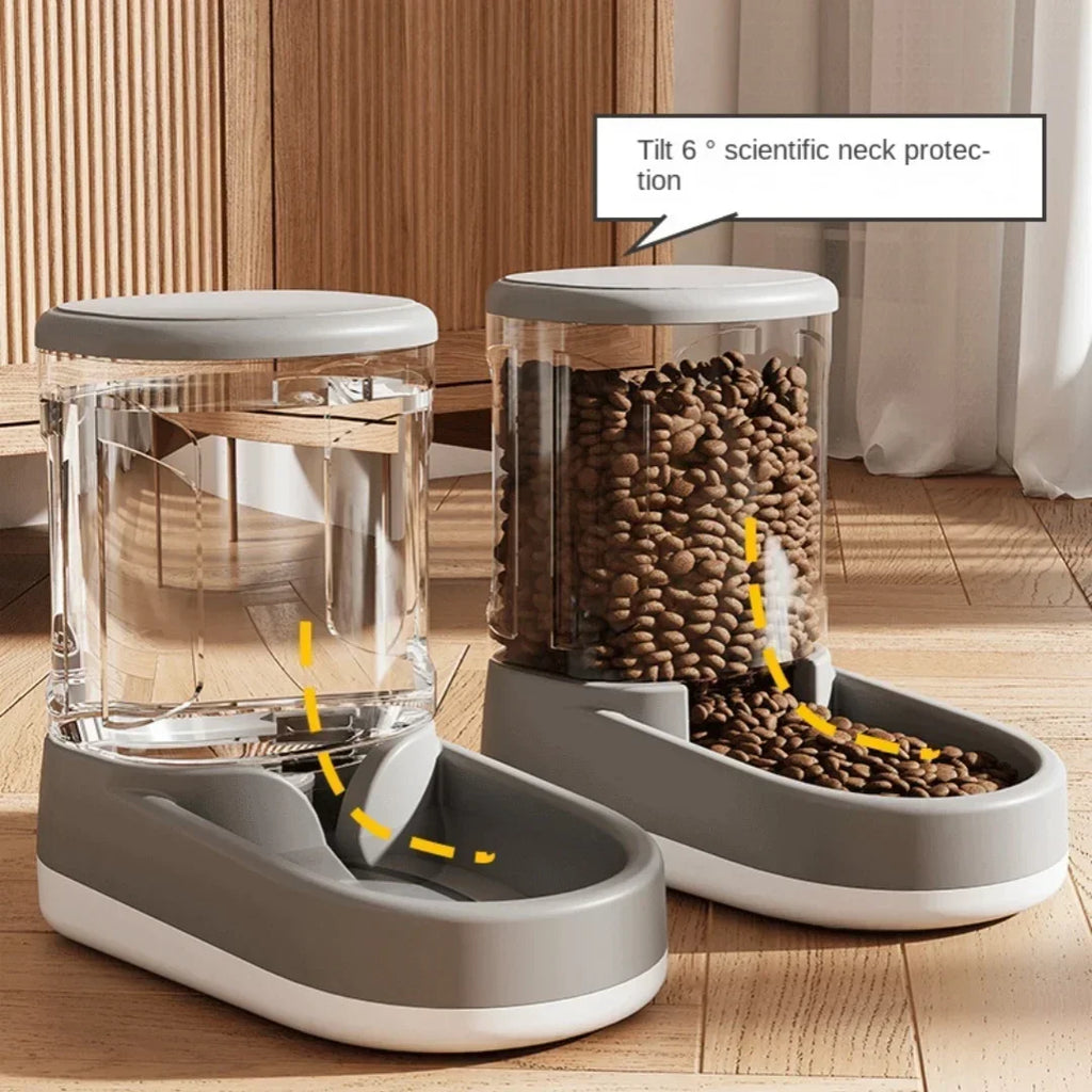 Automatic Pet Water & Food Dispenser