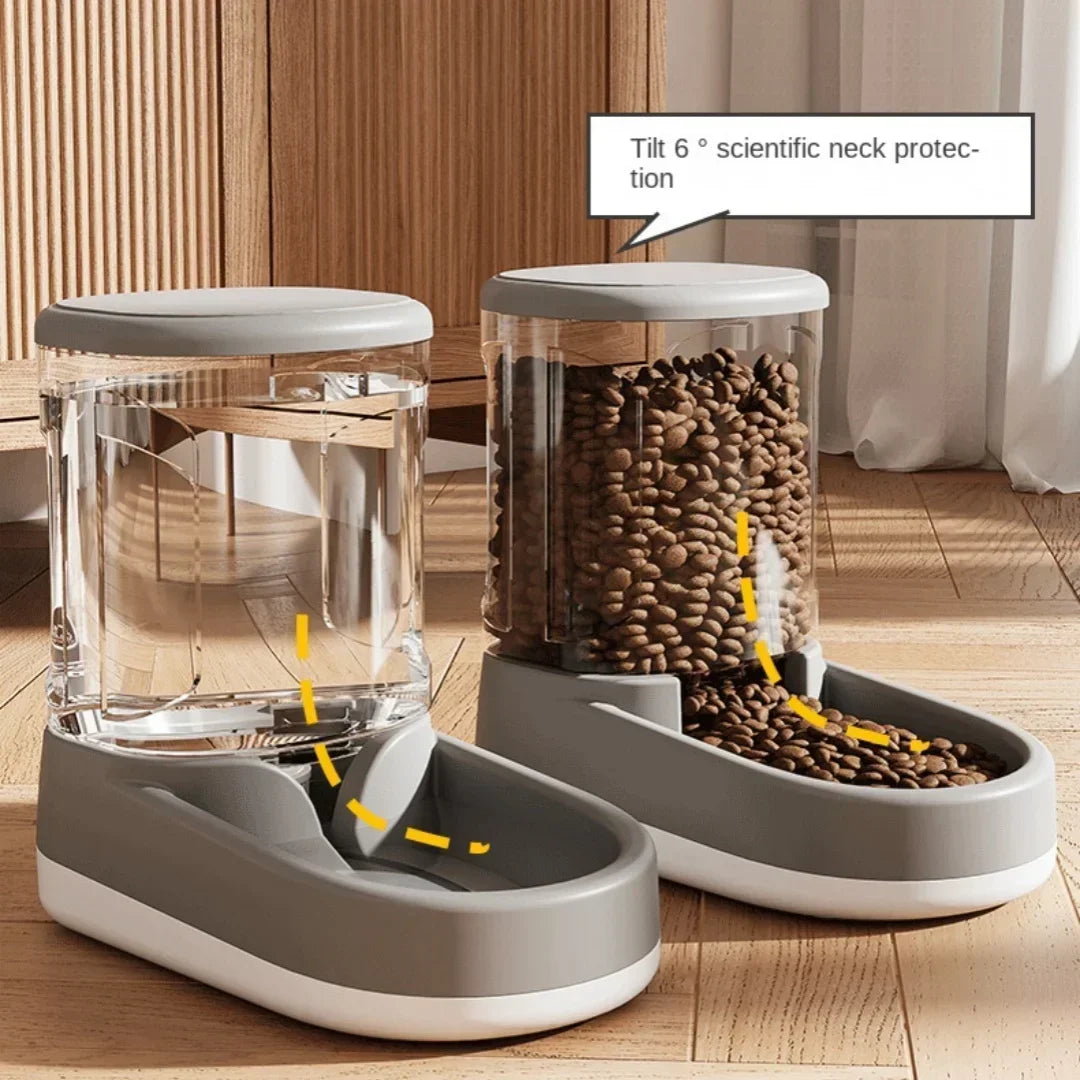 Automatic Pet Water & Food Dispenser